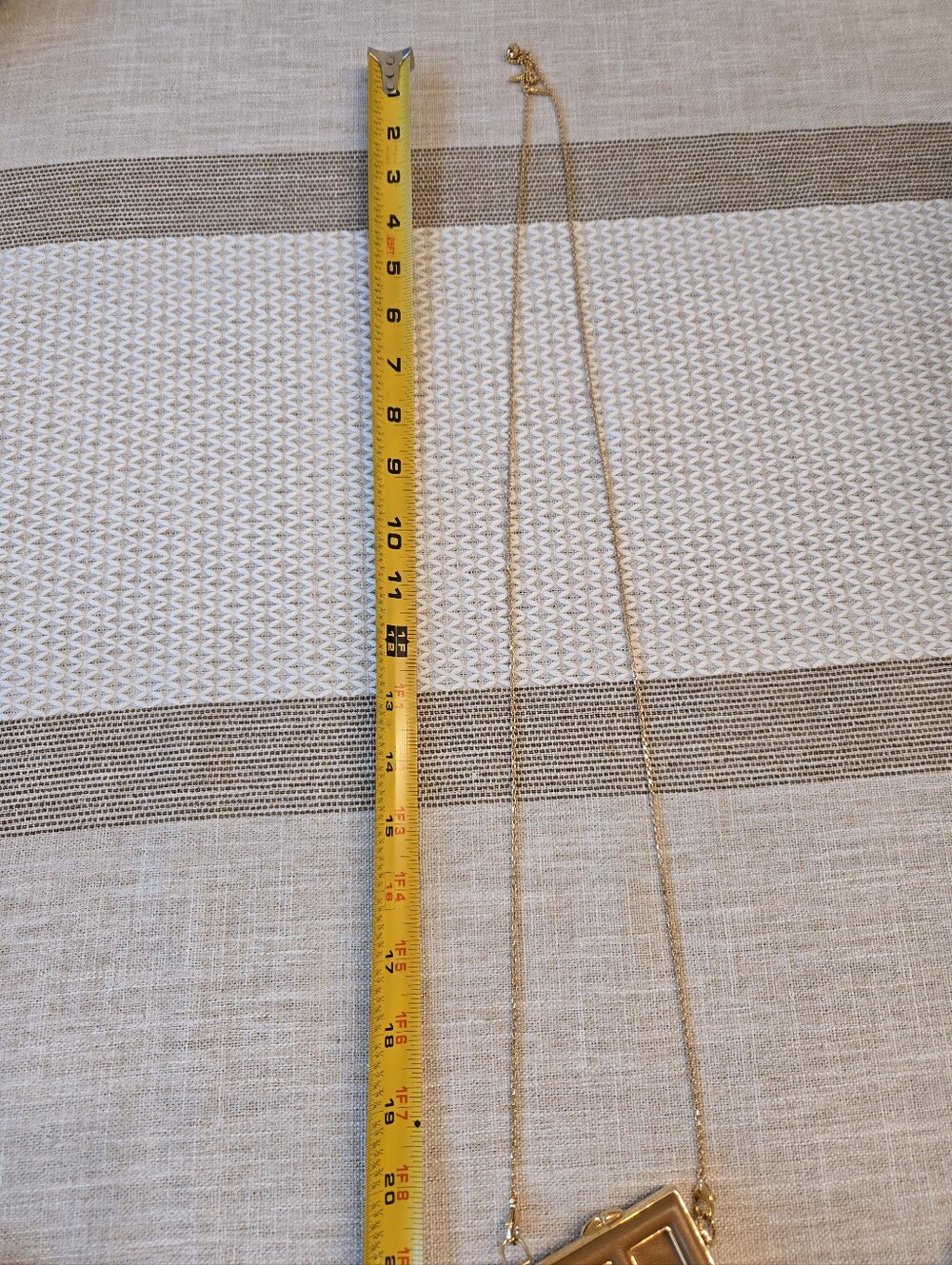 FENDI NANO WITH CHAIN - Picture 10 of 11